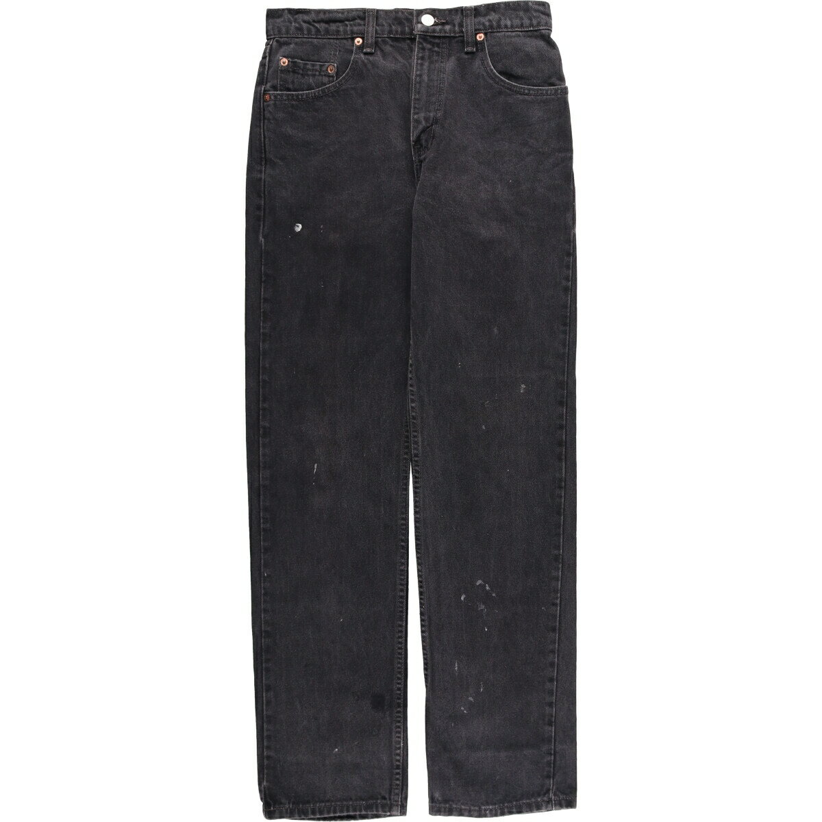 古着 90'S リーバイス Levi's 505-0260 ブラックデニム テーパードデニムパンツ カナダ製 メンズw30相当 /evb007574 【中古】 【250727】 【SS2603_30】 グレー系 春夏秋冬