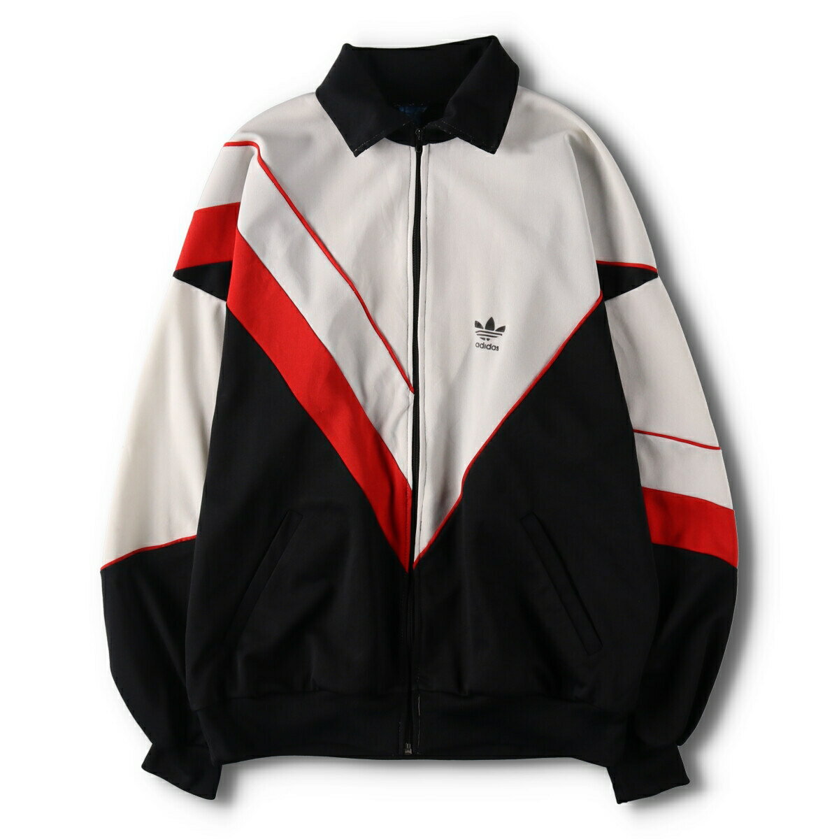 古着 80年代 アディダス adidas ベロアジャージ トラックジャケット 
