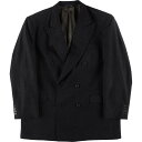 古着 バーバリー Burberry's ピークドラペル ダブルブレスト ウールテーラードジャケット USA製 メンズXL相当 /evb008253 【中古】 【250201】|詳細画像
