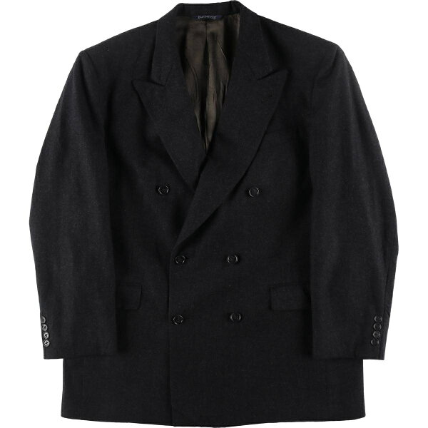 古着屋JAMの古着 バーバリー Burberry's ピークドラペル ダブルブレスト ウールテーラードジャケット USA製 メンズXL相当 /evb008253 【中古】 【250201】|詳細画像