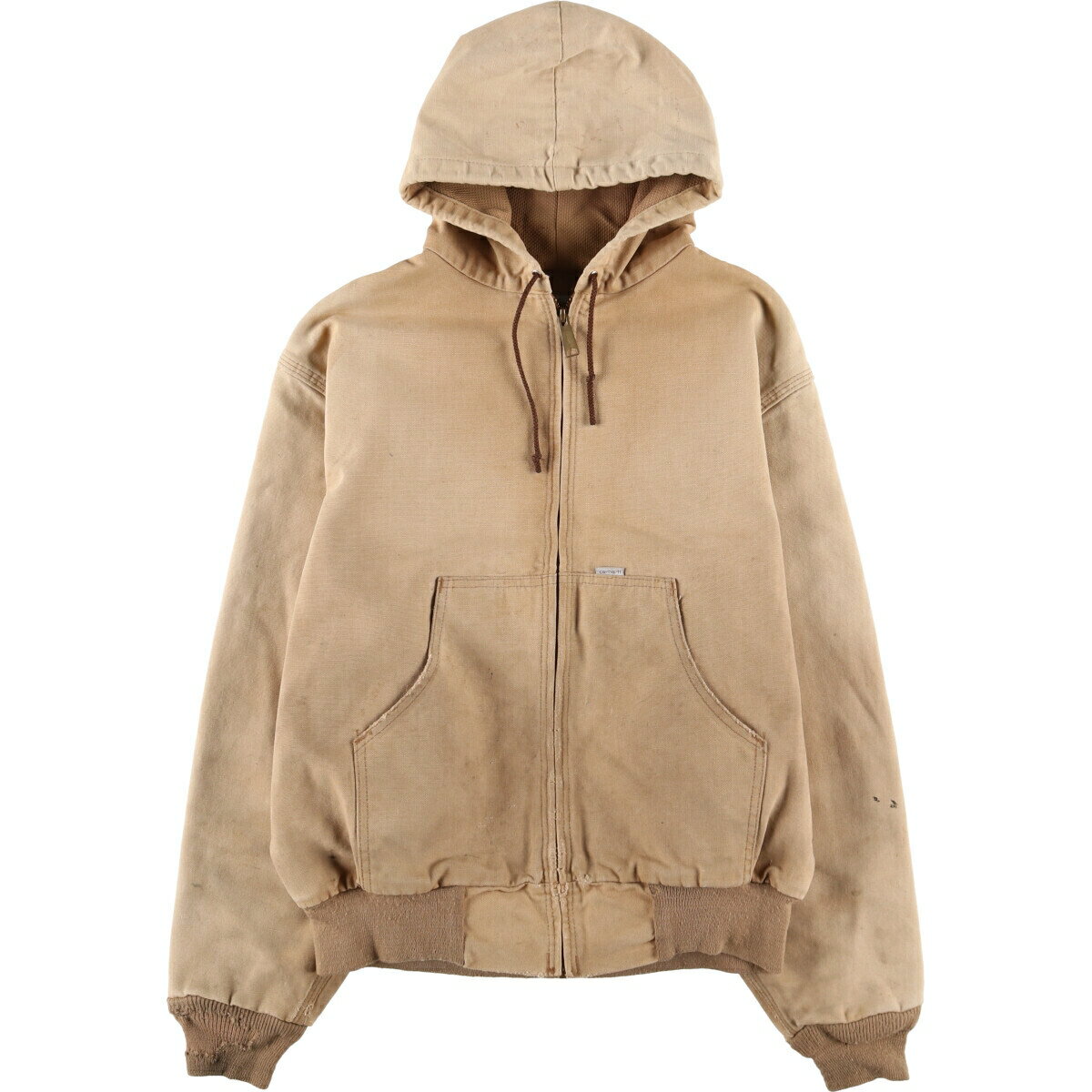 古着 90'S カーハート Carhartt アクティブジャケット ダックフルジップパーカー USA製 メンズXL相当 ヴィンテージ /evb008438 【中古】 【241229】のサムネイル