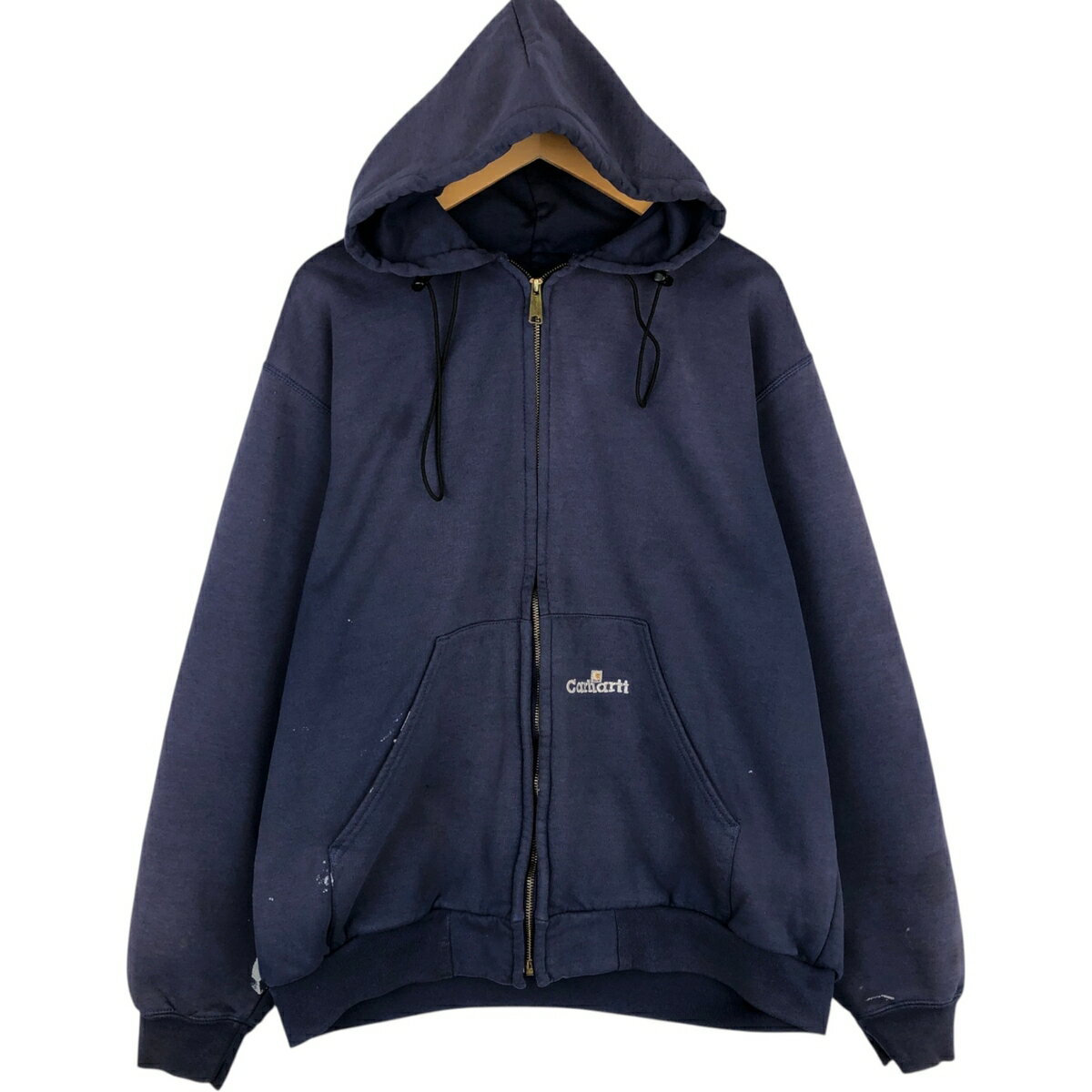 Rakuten - 古着 カーハート Carhartt スウェットフルジップパーカー メンズXXL相当 /evb008691 【中古】 【260314】 パープル系 春夏秋冬