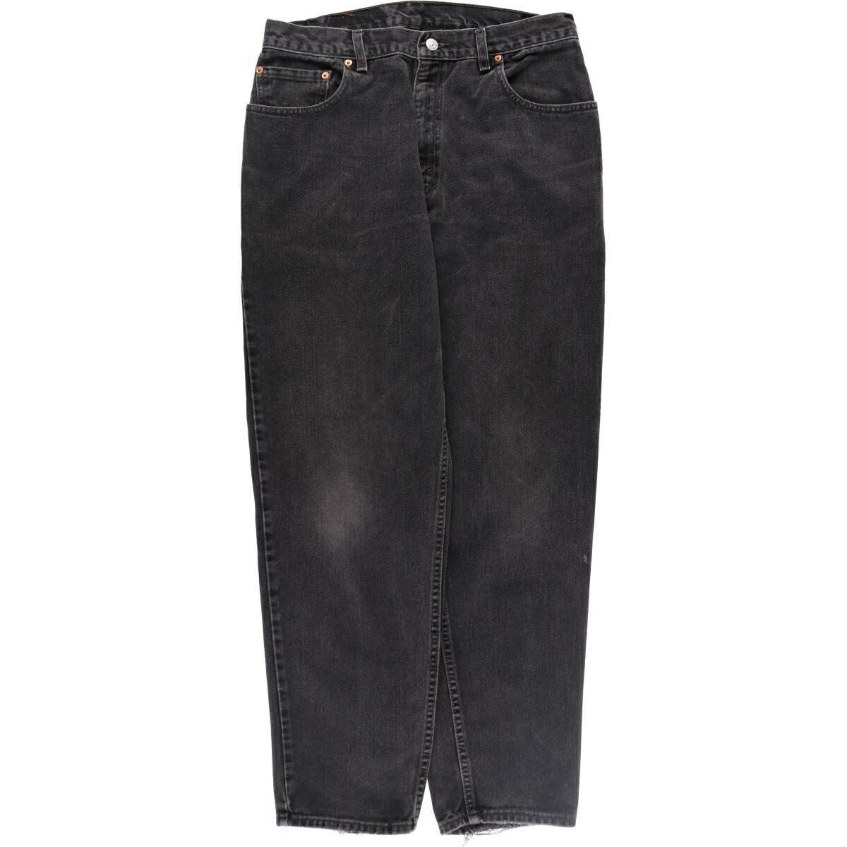 古着 00'S リーバイス Levi's 560 LOOSE FIT TAPERED LEG ブラックデニム テーパードデニムパンツ USA製 メンズw34相当 /evb008985 【中古】 【241120】