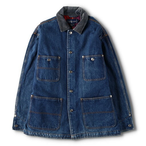 古着 90'S ラルフローレン Ralph Lauren デニムカバーオール メンズM相当 ヴィンテージ /evb009267 【中古】 【250206】 【V2502】 古着 90'S ラルフローレン Ralph Lauren デニムカバーオール メンズM相当 ヴィンテージ /evb009267 【中古】 【250206】 【V2502】