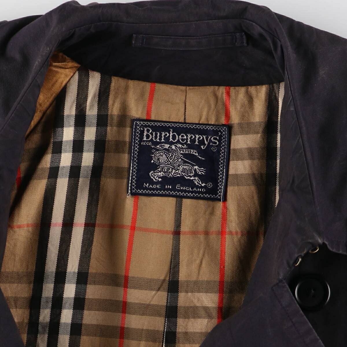 古着 バーバリー Burberry's 100%コットン トレンチコート 英国製 メンズM相当 /evb009414 【中古】 【250310】