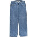 古着 00'S リーバイス Levi's SILVER TAB シルバータブ LOOSE FIT ストレートデニムパンツ メンズw34相当 /evb009691 【中古】 【250321】(4)