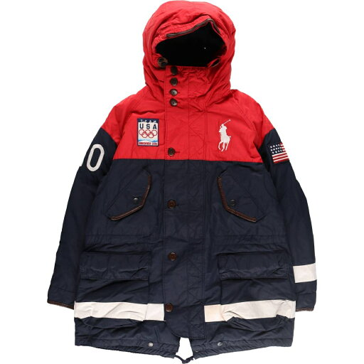 古着 ラルフローレン Ralph Lauren ビッグポニー オリンピック USAチーム ダウンパーカー メンズXL相当 /evb009765 【中古】 【250127】 古着 ラルフローレン Ralph Lauren ビッグポニー オリンピック USAチーム ダウンパーカー メンズXL相当 /evb009765 【中古】 【250127】