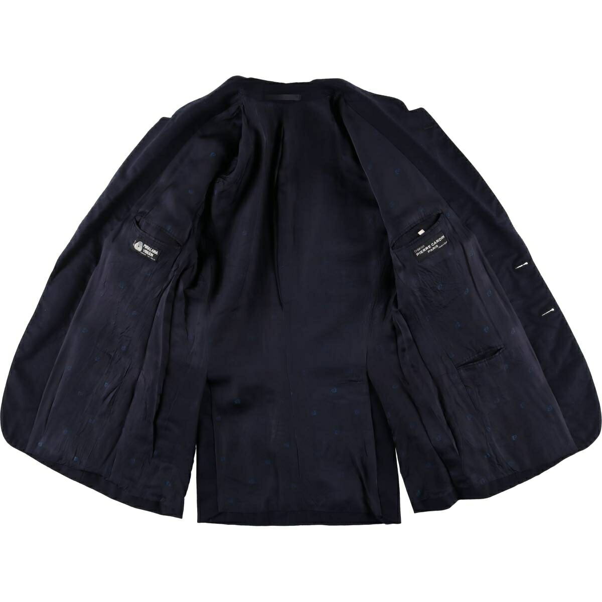 古着 ピエールカルダン Pierre Cardin ウールテーラードジャケット メンズS相当 /evb009827 【中古】 【250302】