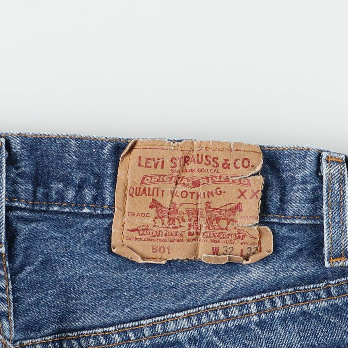 古着 90'S リーバイス Levi's 501-0115 ストレートデニムパンツ USA製 メンズw30相当 ヴィンテージ /evb009955 【中古】 【250325】