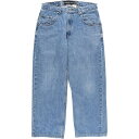 古着 90'S リーバイス Levi's SILVER TAB シルバータブ STRAIGHT+LOOSE ストレートルーズ ストレートデニムパンツ USA製 メンズw32相当 ヴィンテージ /evb010049 【中古】 【250221】(4)