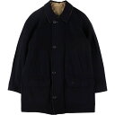 古着 バーバリー Burberry's ウールハーフコート スペイン製 メンズL相当 /evb010091 【中古】 【250216】(4)