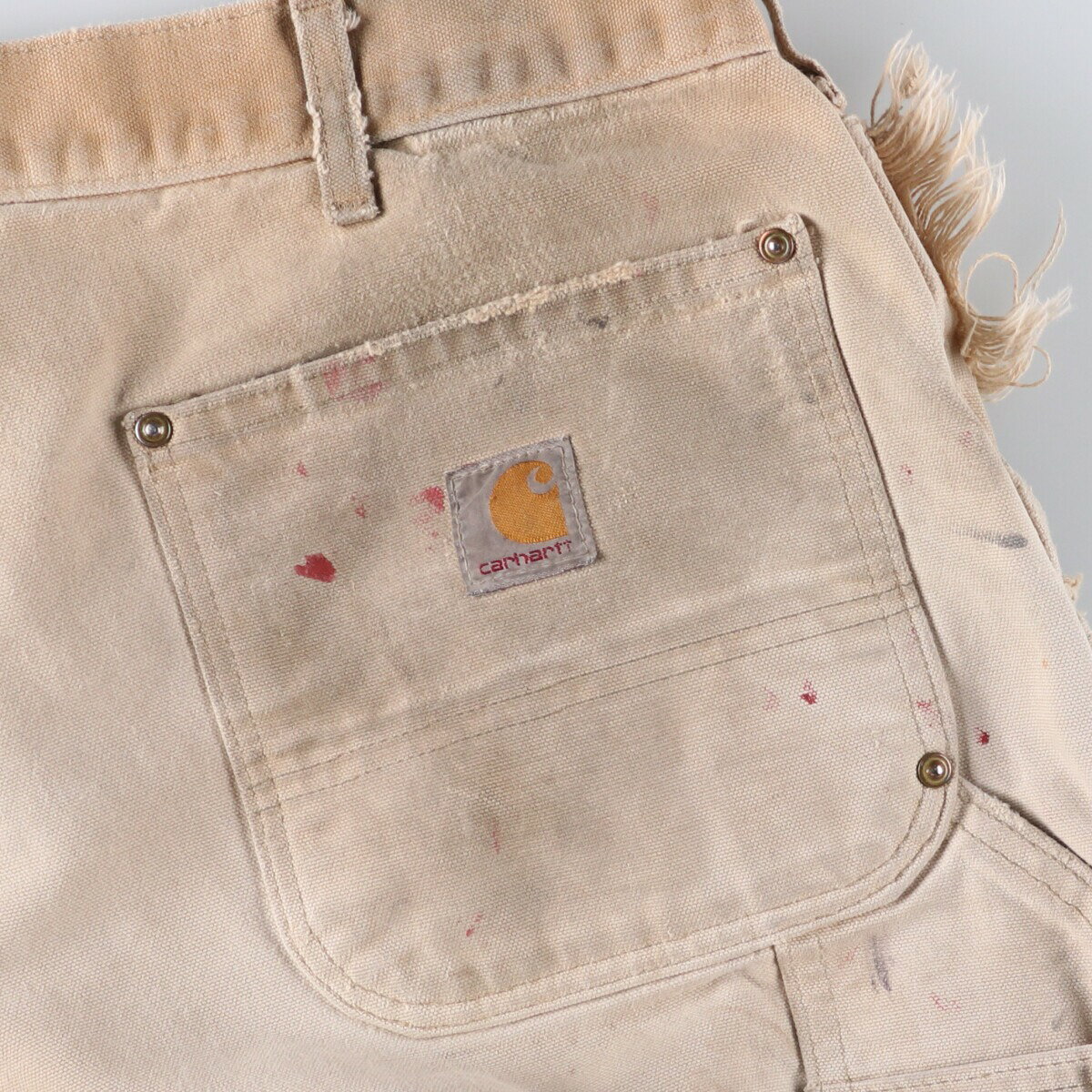 古着 カーハート Carhartt Loose Original Fit ダブルニー ダックペインターパンツ USA製 メンズw34相当 /evb010456 【中古】 【250314】