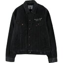 古着 00'S リー Lee DENIM COLLECTION THE ROLLING STONES ザローリングストーンズ ブラック デニムジャケット Gジャン メンズM相当 /evb010601 【中古】 【250316】 【GR-SNS-DNM】(4)