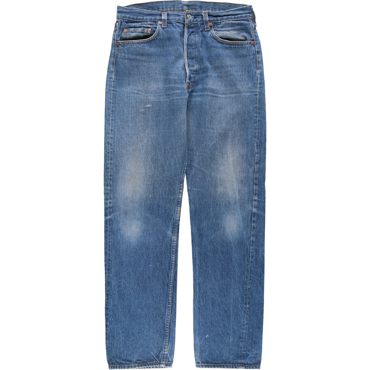 古着 90~00'S リーバイス Levi's ストレートデニムパンツ メンズw33相当 ヴィンテージ /evb010631 【中古】 【250403】 【ss2601_10】 ブルー系 春夏秋冬