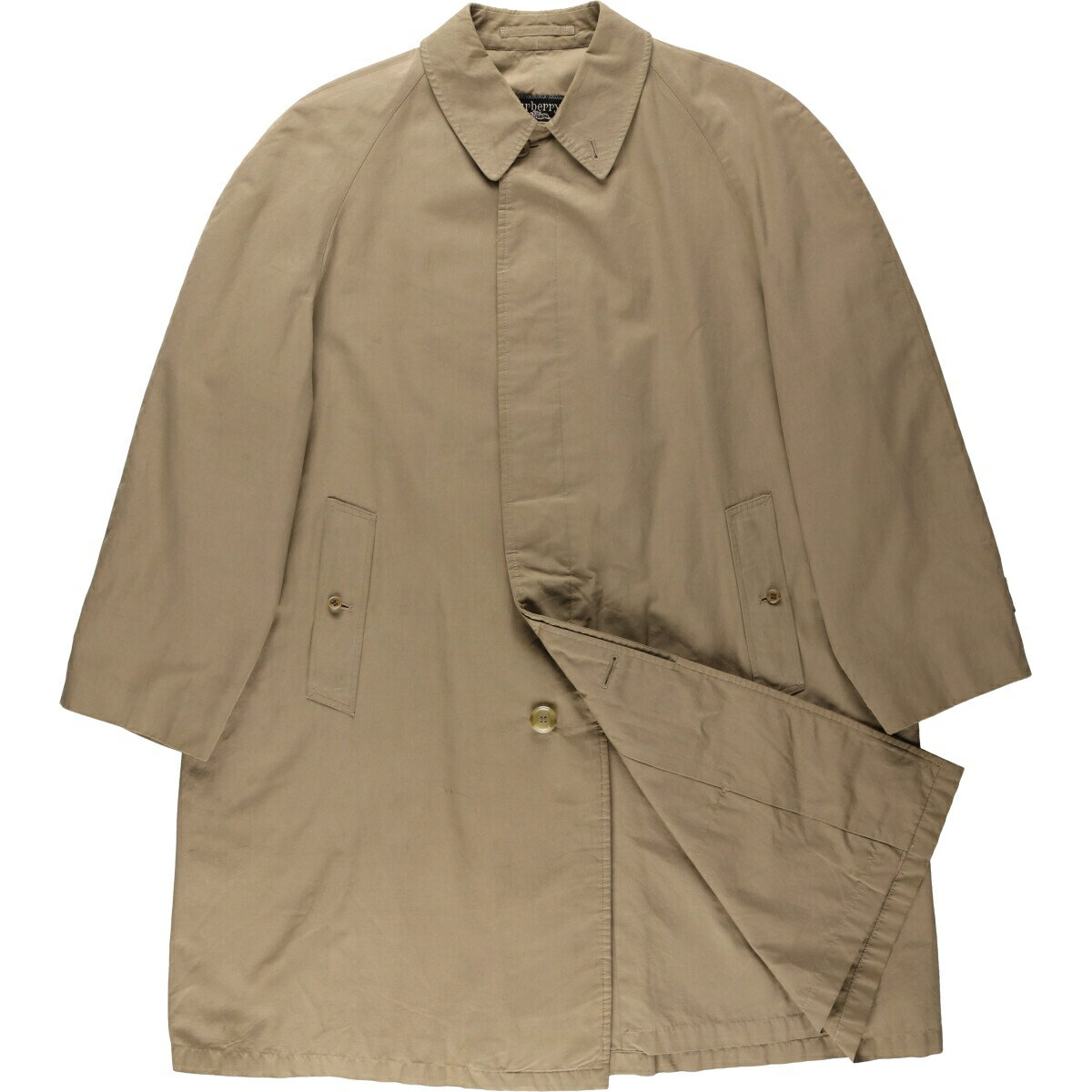 古着 60~70'S バーバリー Burberry's The Scotch House ステンカラーコート バルマカーンコート 英国製 メンズXL相当 ヴィンテージ /evb010912 【中古】 【250613】 【ss2601_10】
