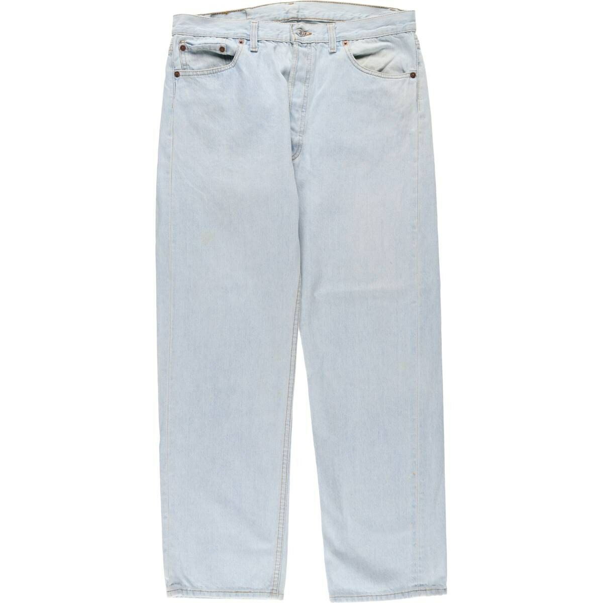 古着 90'S リーバイス Levi's 00501-0134 ストレートデニムパンツ USA製 メンズw35相当 ヴィンテージ /evb029121 【中古】 【250711】 【SS2603_10】 ブルー系 春夏秋冬