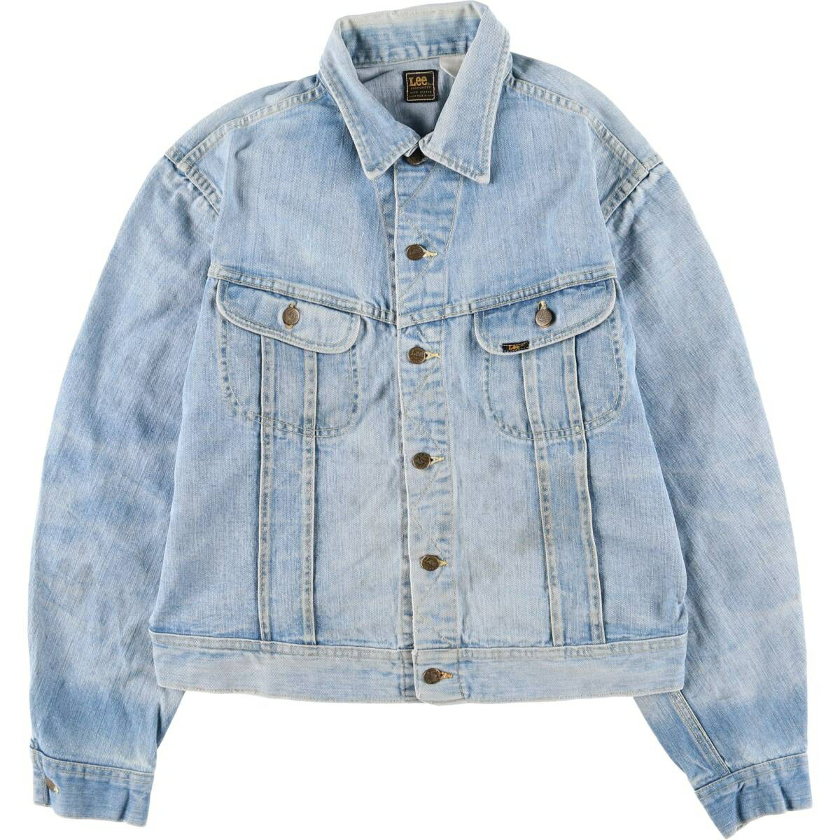 古着 70'S リー Lee RIDERS ライダース デニムジャケット Gジャン USA製 メンズXL相当 ヴィンテージ /evb029353 【中古】 【250517】