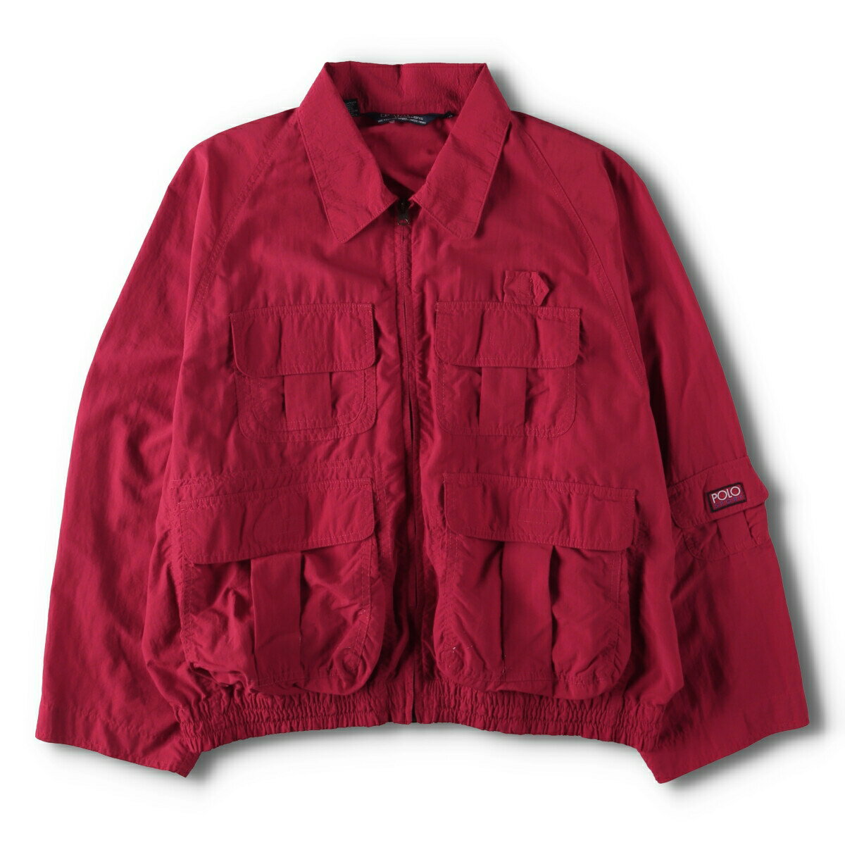 古着 90'S ラルフローレン Ralph Lauren POLO by Ralph Lauren POLO SPORT フィッシングジャケット USA..