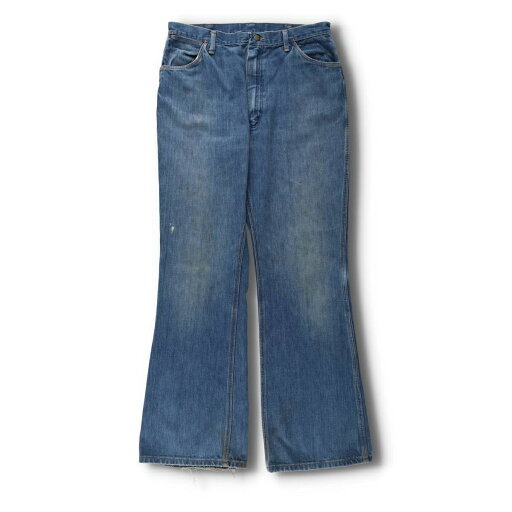 古着 70'S ラングラー Wrangler フレアカットデニムパンツ メンズw34相当 ヴィンテージ /evb029685 【中古】 【250609】 【V2506】 古着 70'S ラングラー Wrangler フレアカットデニムパンツ メンズw34相当 ヴィンテージ /evb029685 【中古】 【250609】 【V2506】