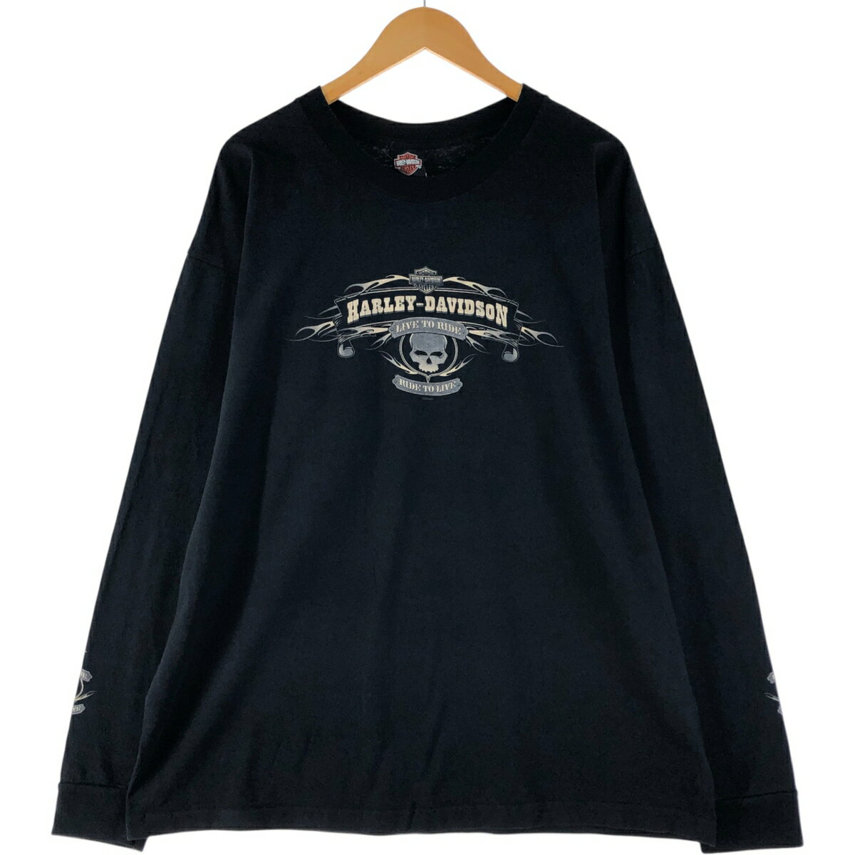 ���� 00'S �ϡ��졼���ӥåɥ��� Harley-Davidson �ɥ����� �������� ���� ���������� ����T����� ����T USA�� ���XXL���� /evb029732 ����š� ��250802��