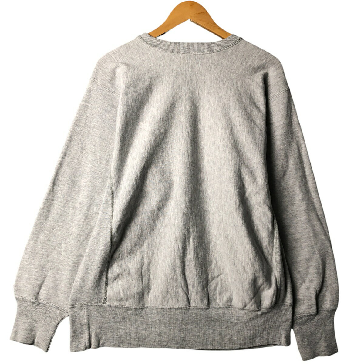 古着 80'S チャンピオン Champion REVERSE WEAVE リバースウィーブ トリコタグ カットオフ Vネック カレッジスウェットシャツ トレーナー USA製 メンズXL相当 ヴィンテージ /evb029877 【中古】 【250722】