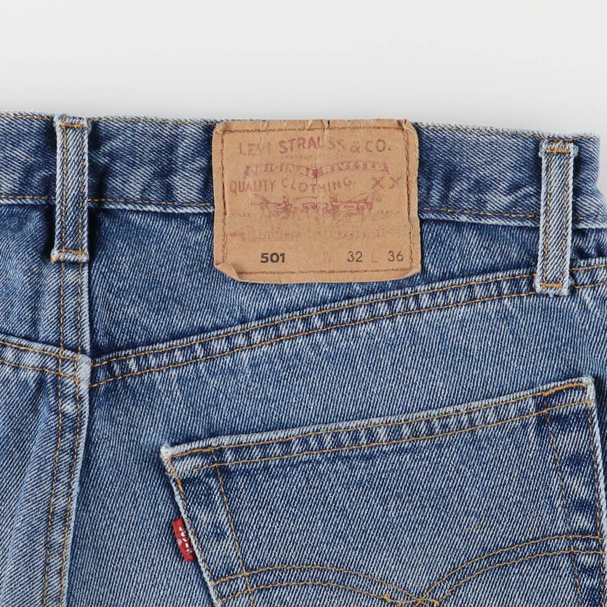 古着 90'S リーバイス Levi's 501-0191 ストレートデニムパンツ USA製 メンズw32相当 ヴィンテージ /evb029893 【中古】 【250710】