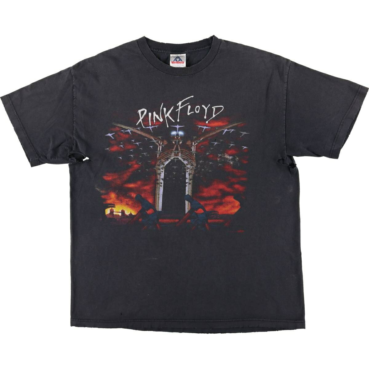 Pink Floyd ピンクフロイド　tシャツ The Wall hanes 楽天市場】希少レア 90年代 ヘインズ Hanes PINK FLOYD ピンクフロイド