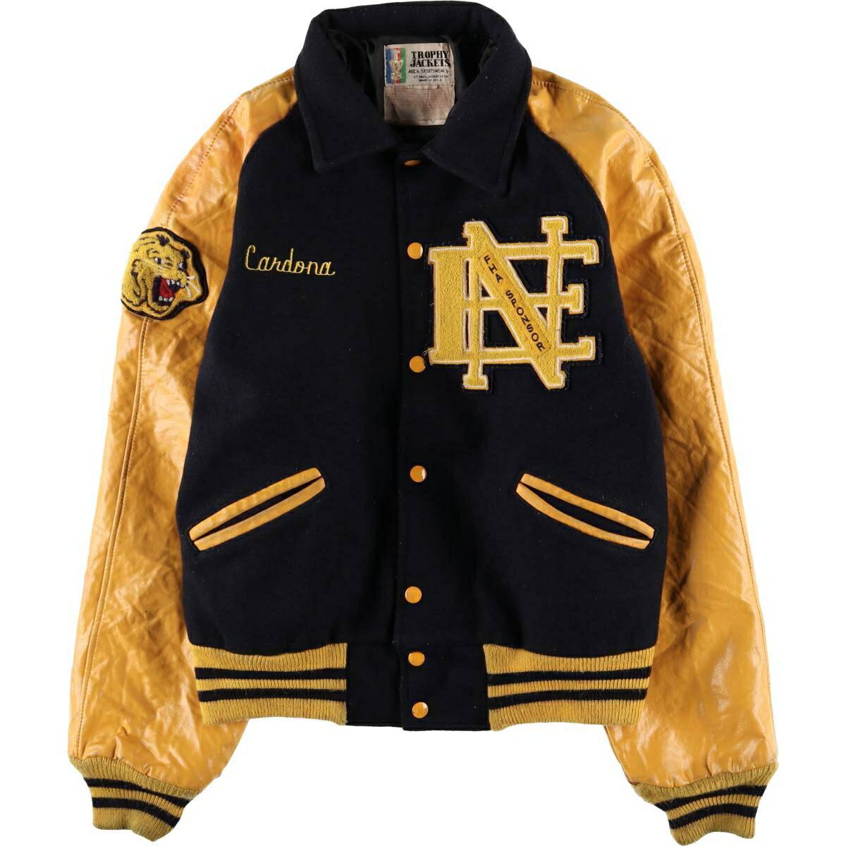 楽天市場】・襟付き スタジャン アワードジャケット・の通販