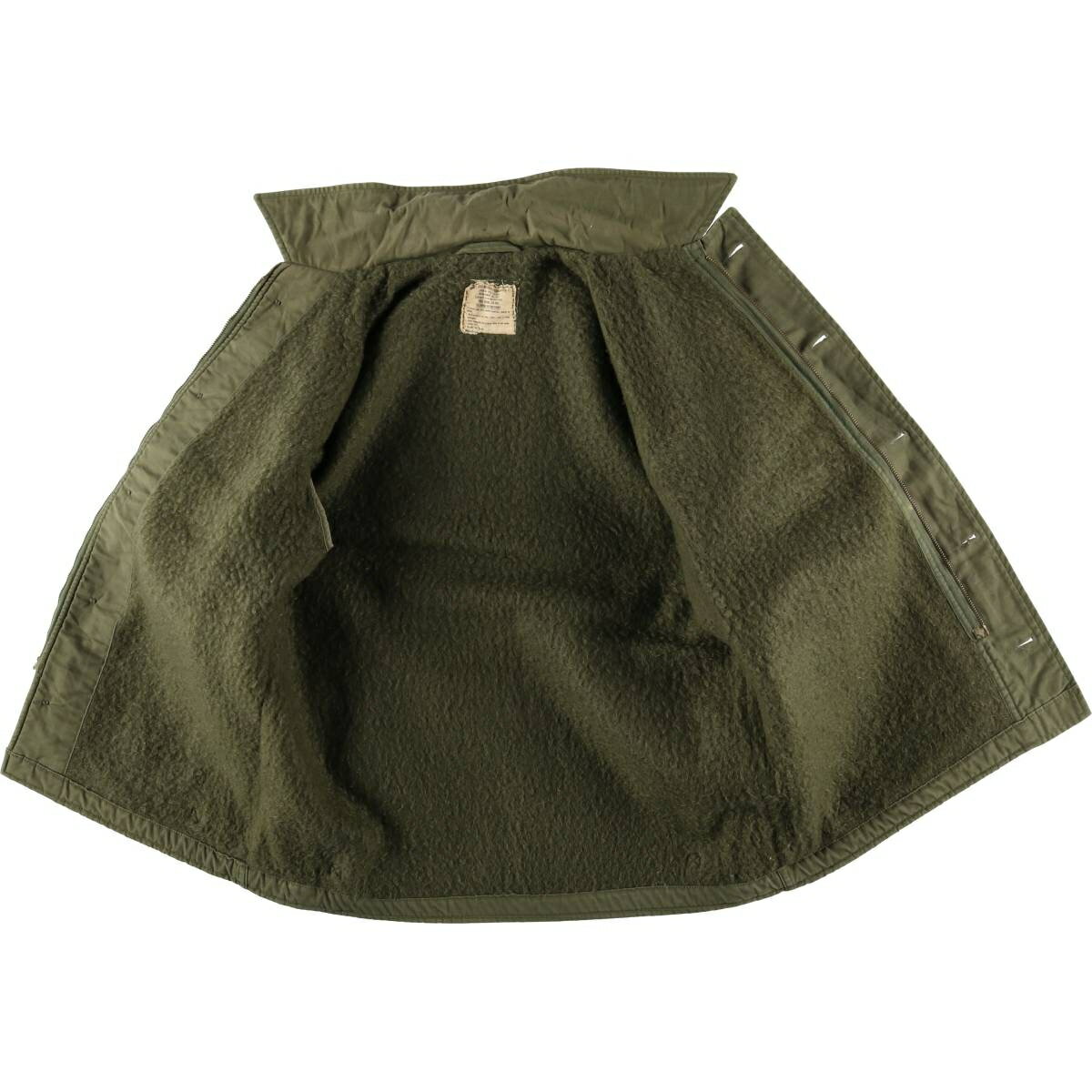 古着 60'S 米軍実品 A-2 バックステンシル ミリタリー デッキジャケット USA製 MEDIUM(38-40) メンズM相当 ヴィンテージ /evb030281 【中古】 【251027】 【SS2603_10】