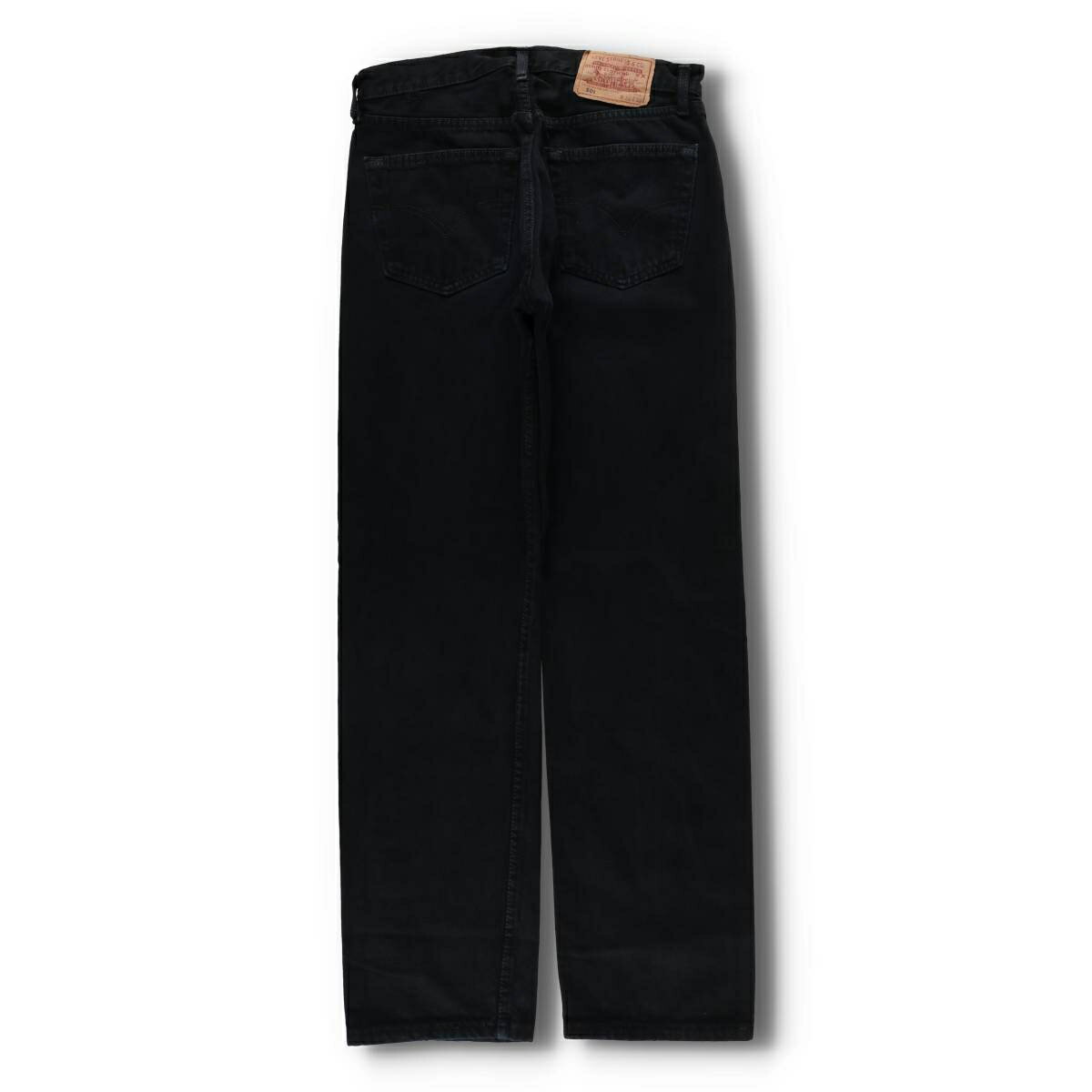 古着 90'S リーバイス Levi's 501-0165 ブラックデニム ストレートデニムパンツ 英国製 メンズw30相当 ヴィンテージ /evb030396 【中古】 【251113】 【V2511】