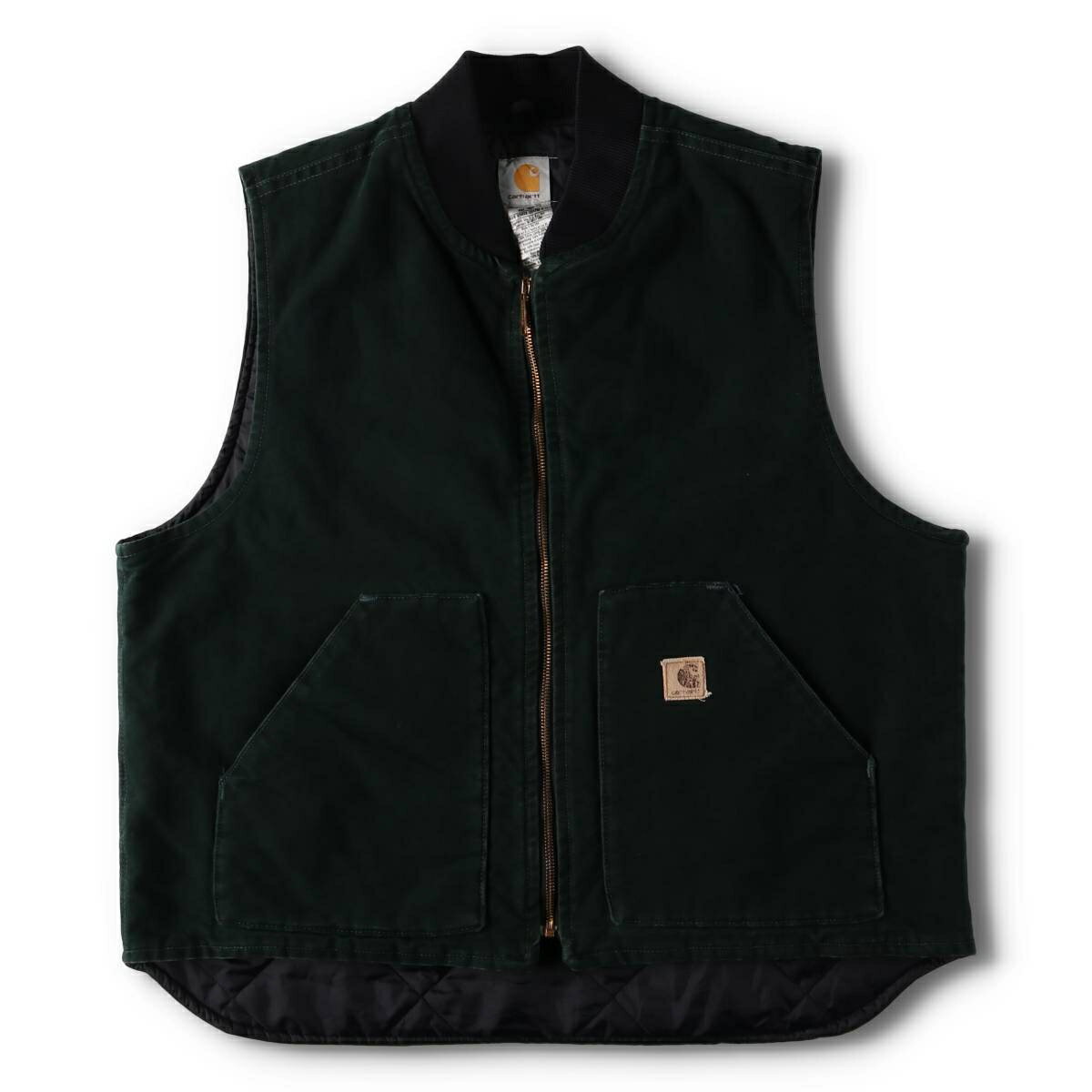 楽天市場】カーハート CARHARTT（カラーグリーン）（ベスト・ジレ