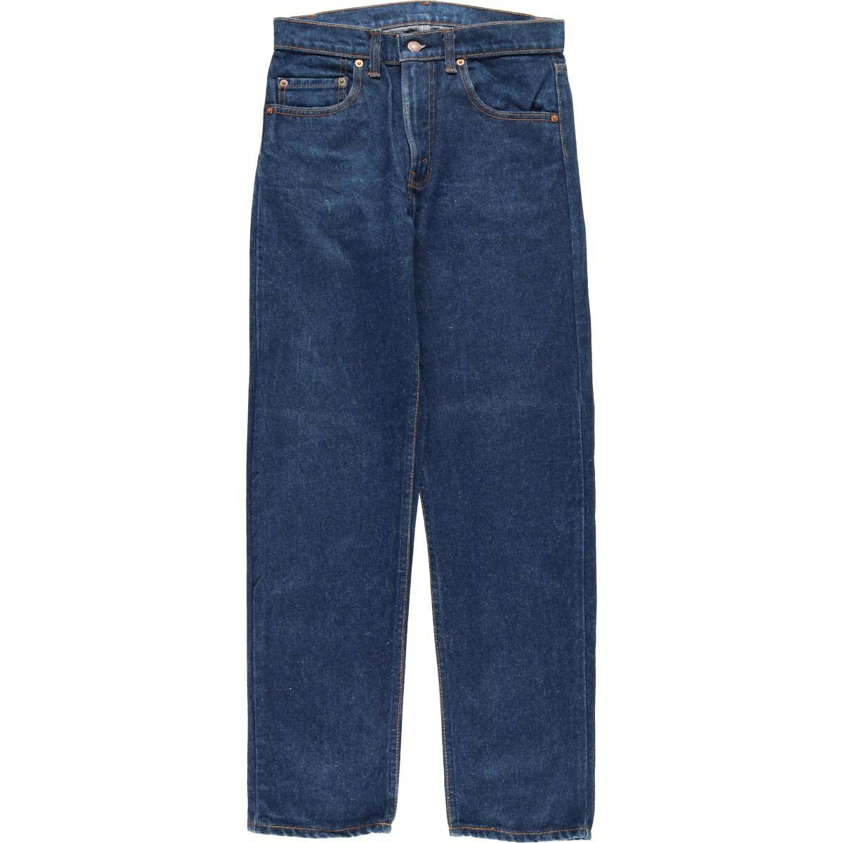 古着 ~90'S リーバイス Levi's 505-0217 ストレートデニムパンツ USA製 レディースL(w29)相当 ヴィンテージ /evb030803 【中古】 【260317】 【Elulu/エルル】 ブルー系 春夏秋冬