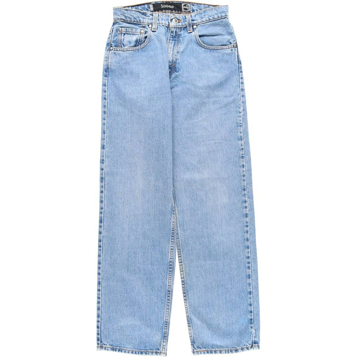 Rakuten - 古着 90'S リーバイス Levi's SILVER TAB シルバータブ LOOSE ルーズ テーパードデニムパンツ USA製 レディースL(w27)相当 ヴィンテージ /evb030806 【中古】 【260317】 【Elulu/エルル】 ブルー系 春夏秋冬