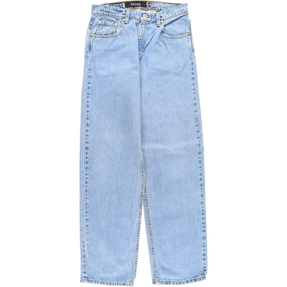 Rakuten - 古着 90'S リーバイス Levi's SILVER TAB シルバータブ LOOSE ルーズ テーパードデニムパンツ USA製 レディースL(w30)相当 ヴィンテージ /evb030835 【中古】 【260323】 【ADEL/アデル】 ブルー系 春夏秋冬