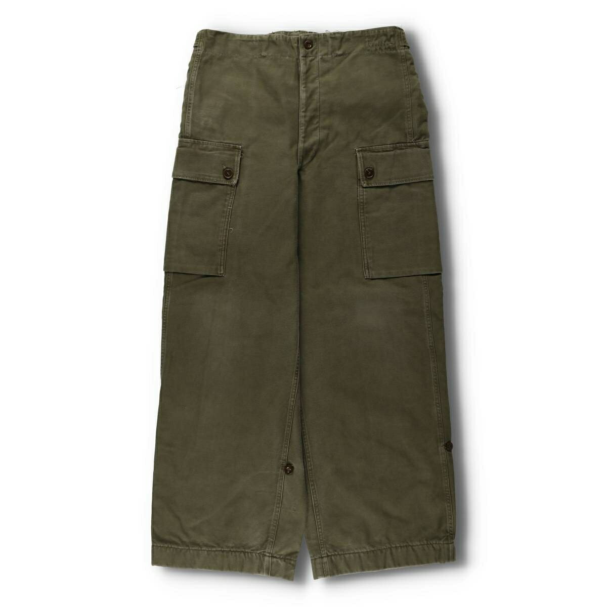 オランダ軍 カーゴパンツ 1958年 50s フィールド ダブルフェイス 50s