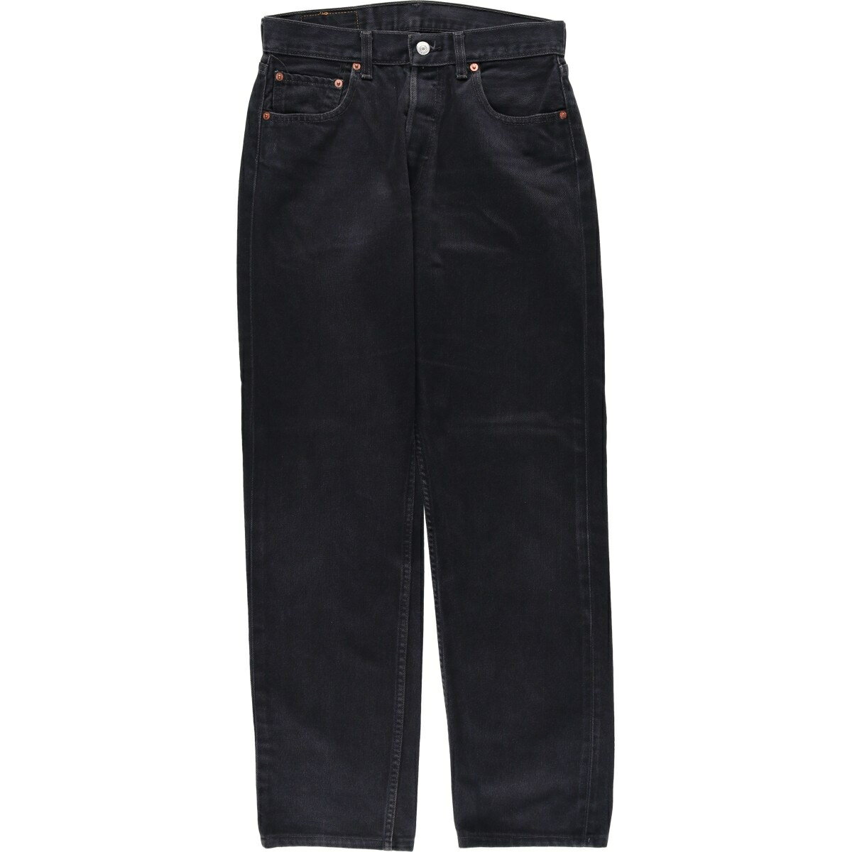 Rakuten - 古着 90'S リーバイス Levi's 517-0285 ユーロモデル ブラックデニム テーパードデニムパンツ レディースL(w30)相当 ヴィンテージ /evb031392 【中古】 【260525】 【ADEL/アデル】