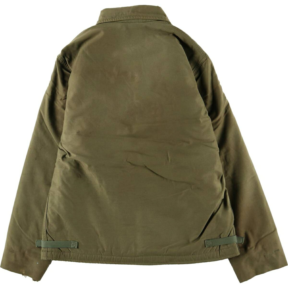 古着屋JAMの古着 60'S 米軍実品 U.S.NAVY A-2 ミリタリー デッキジャケット USA製 MEDIUM(38-40) メンズM相当 ヴィンテージ /evb031486 【中古】 【251107】 【DL2511-NVY】 【SS2603_10】｜アングル2