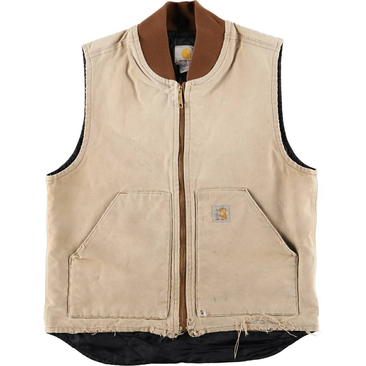 古着 カーハート Carhartt クラシックベスト ダックベスト メンズM相当 /evb032602 【中古】 【251013】