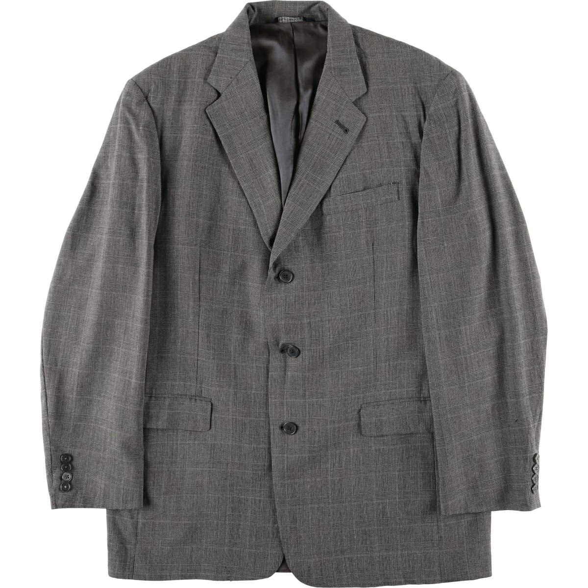乐天商城 - 古着 バーバリー Burberry's グレンチェック ウールテーラードジャケット USA製 メンズL相当 /evb032668 【中古】 【260201】 【DL2603-BS】 グレー系 春秋冬