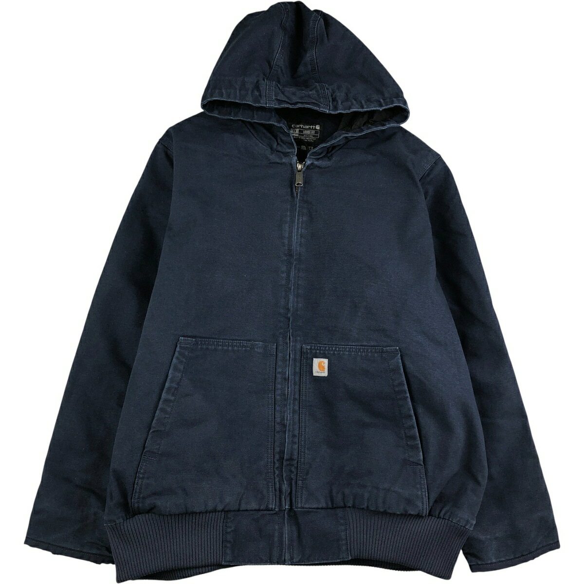 樂天商城 - 古着 カーハート Carhartt アクティブジャケット 中綿入り ダックフルジップパーカー レディースXXL相当 /evb032676 【中古】 【251110】 【ADEL/アデル】 【SS2603_10】