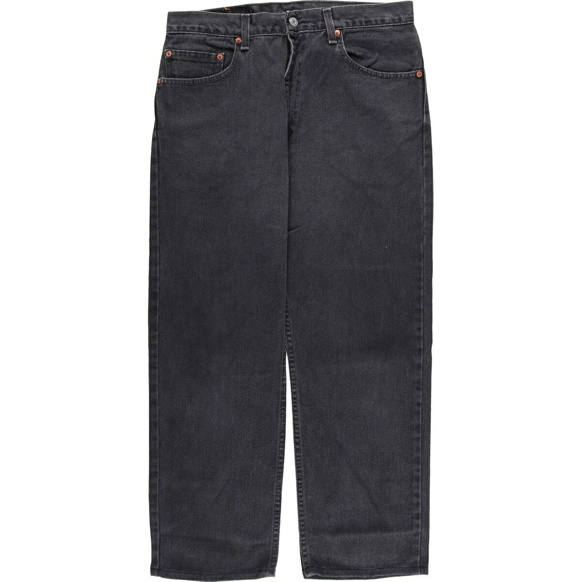 古着 00'S リーバイス Levi's 00505-0260 REGULAR FIT STRAIGHT LEG ブラックデニム テーパードデニムパンツ USA製 メンズw32相当 /evb032843 【中古】 【251221】 ブラック系 春夏秋冬