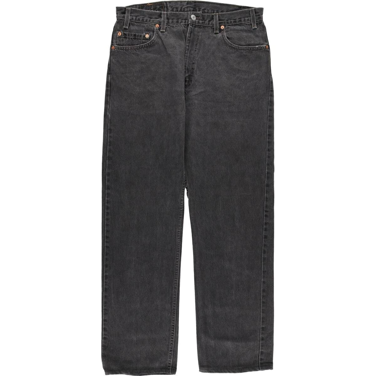 古着 90'S リーバイス Levi's 505-0260 ブラックデニム テーパードデニムパンツ USA製 メンズw34相当 ヴィンテージ /evb033111 【中古】 【260118】 ブラック系 春夏秋冬