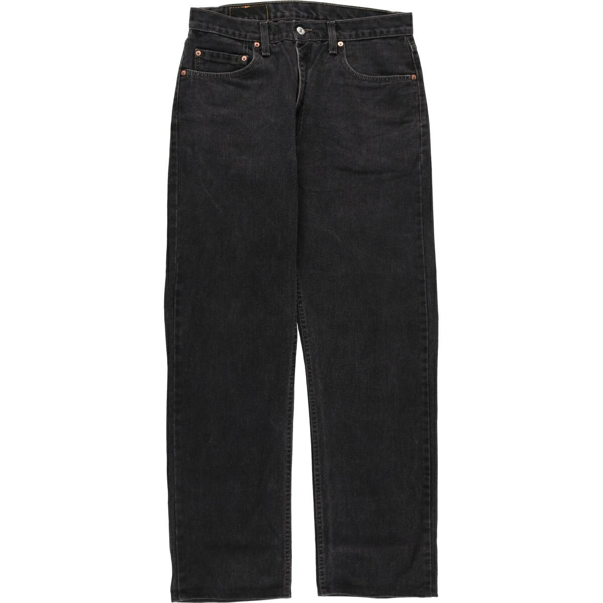 古着 90'S リーバイス Levi's 505-02600 ブラックデニム テーパードデニムパンツ カナダ製 メンズw33相当 ヴィンテージ /evb033114 【中古】 【260118】