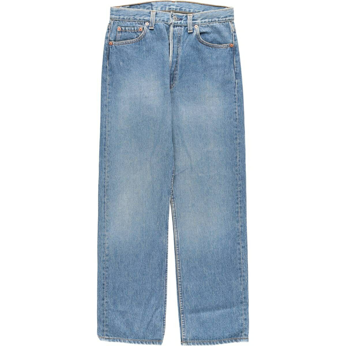 樂天商城 - 古着 90'S リーバイス Levi's 501-0000 ストレートデニムパンツ USA製 メンズw29相当 ヴィンテージ /evb033262 【中古】 【260116】 ブルー系 春夏秋冬