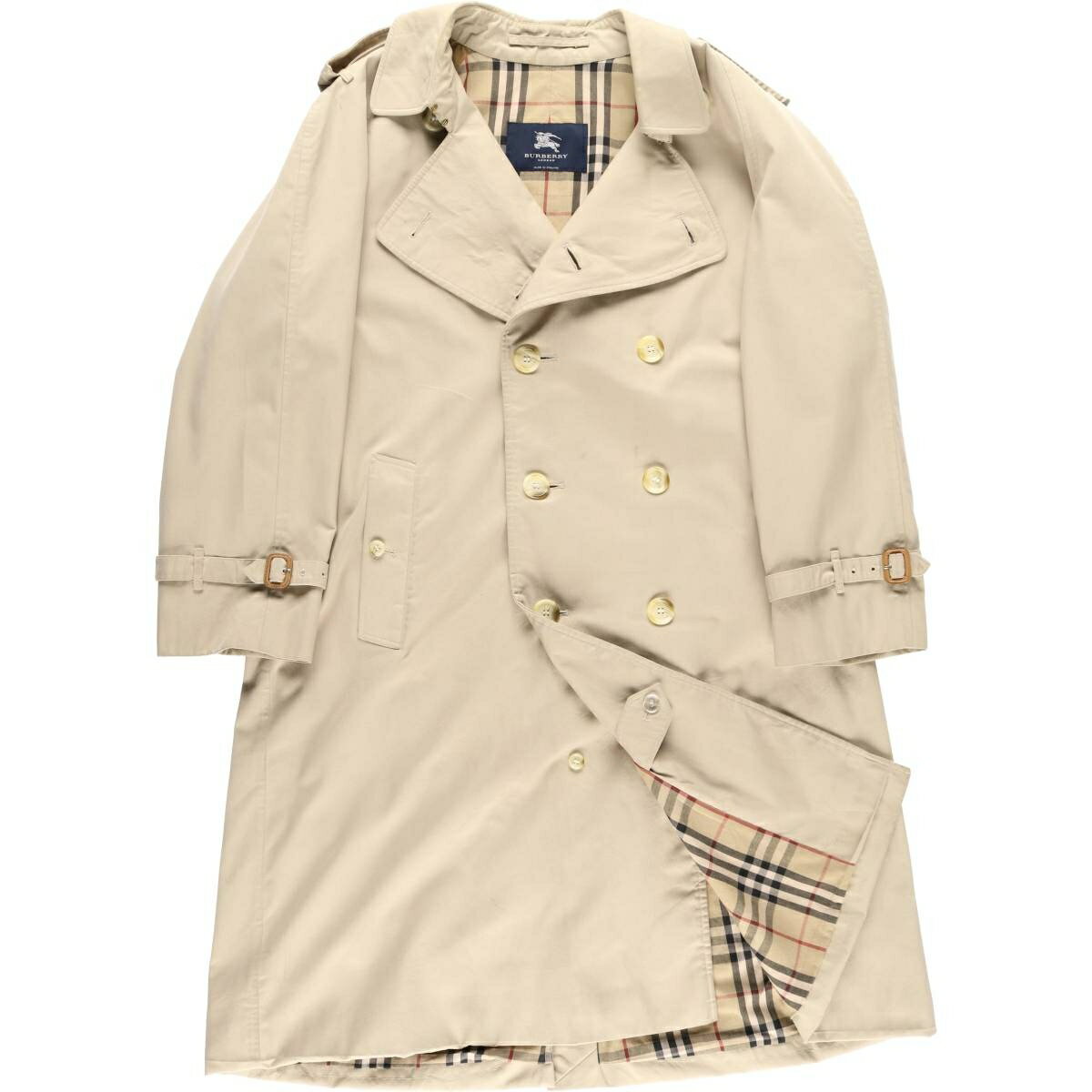 古着 バーバリー Burberry's LONDON トレンチコート 英国製 メンズM相当 /evb033351 【中古】 【260125】