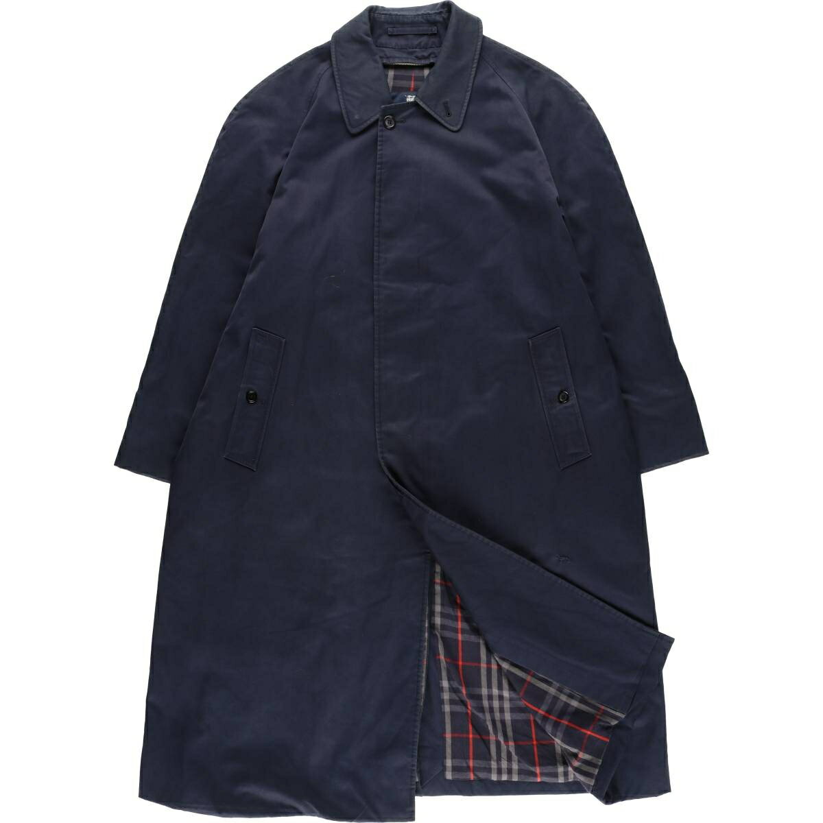 乐天商城 - 古着 バーバリー Burberry's BURBERRY LONDON ステンカラーコート バルマカーンコート メンズS相当 /evb033354 【中古】 【260206】 【DL2603-BS】 ネイビー系 春秋冬