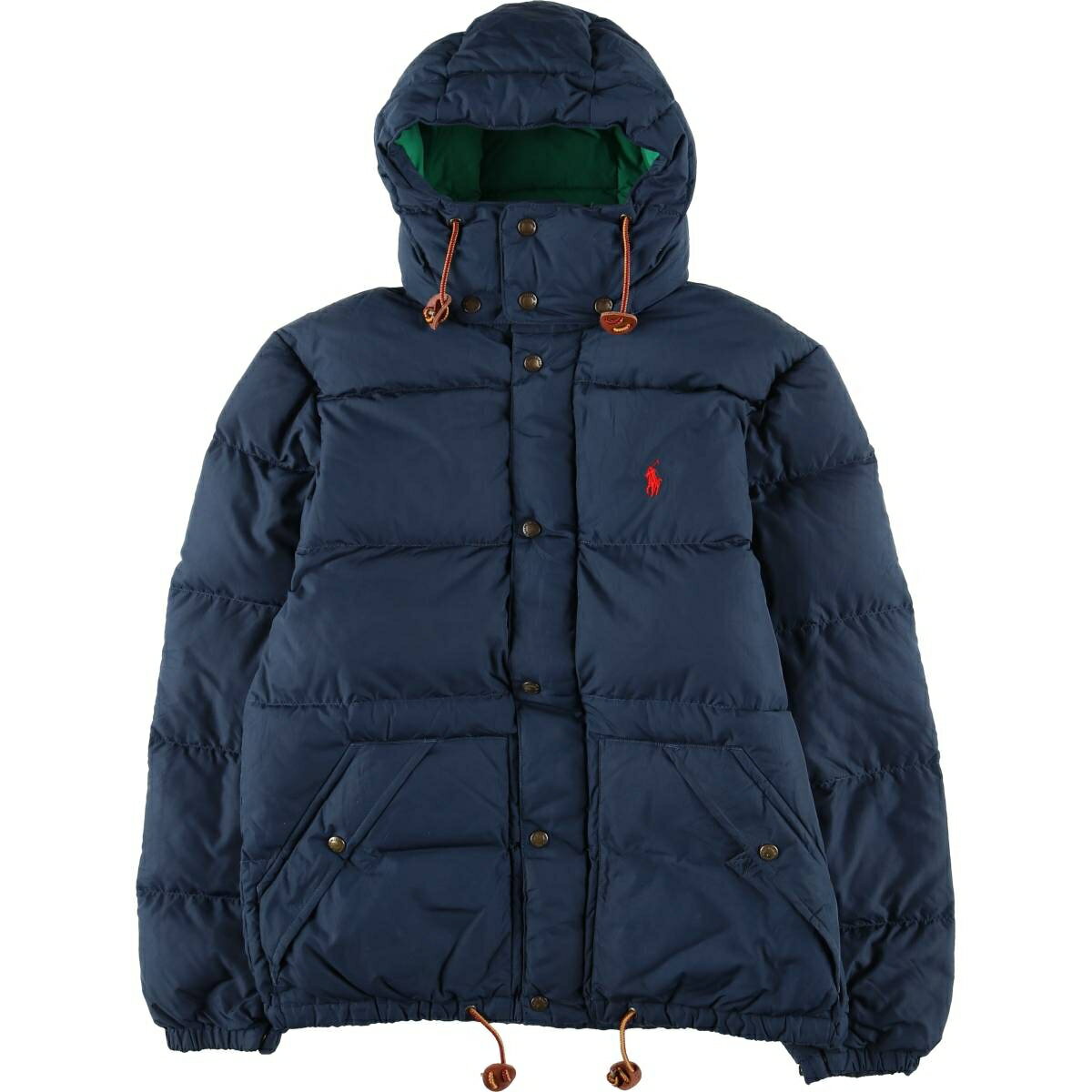 古着 ラルフローレン Ralph Lauren POLO RALPH LAUREN ダウンパーカー メンズS相当 /evb033472 【中古】 【260209】 ネイビー系 春秋冬