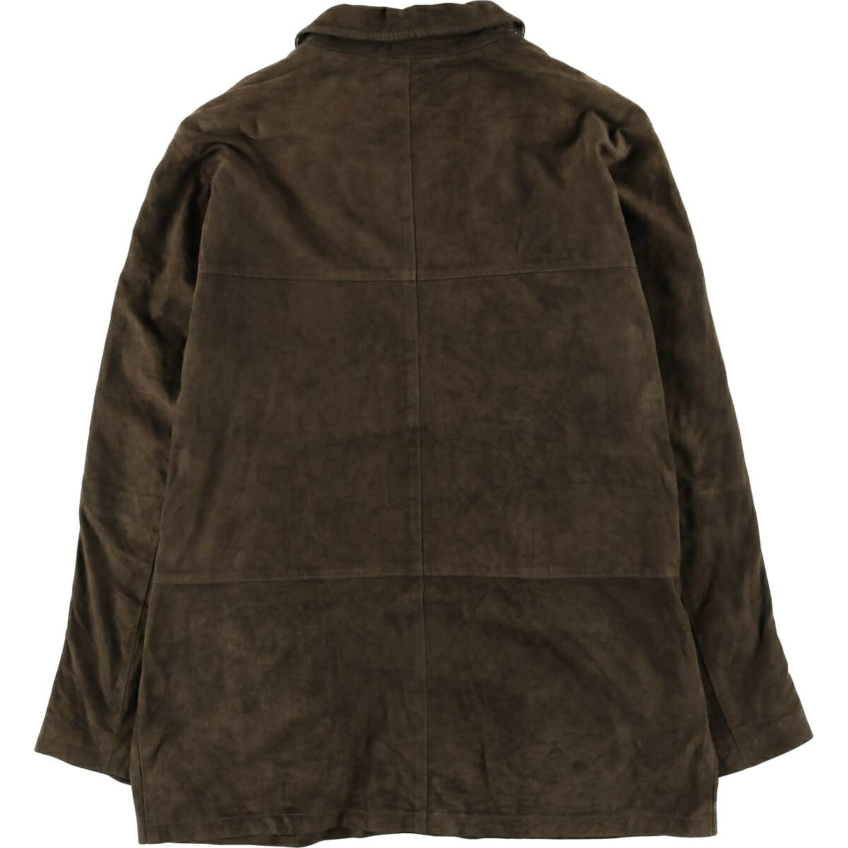 古着 バーバリー Burberry's BURBERRY LONDON ベロアレザー スエードレザー ハーフコート メンズXL相 jam-ing-11539501 古着屋JAM サンプル画像2