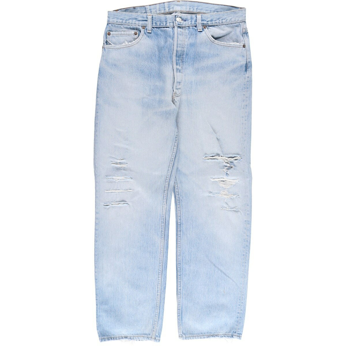 樂天商城 - 古着 90~00'S リーバイス Levi's 501-0115 テーパードデニムパンツ USA製 メンズw34相当 ヴィンテージ /evb033767 【中古】 【260220】 ブルー系 春夏秋冬