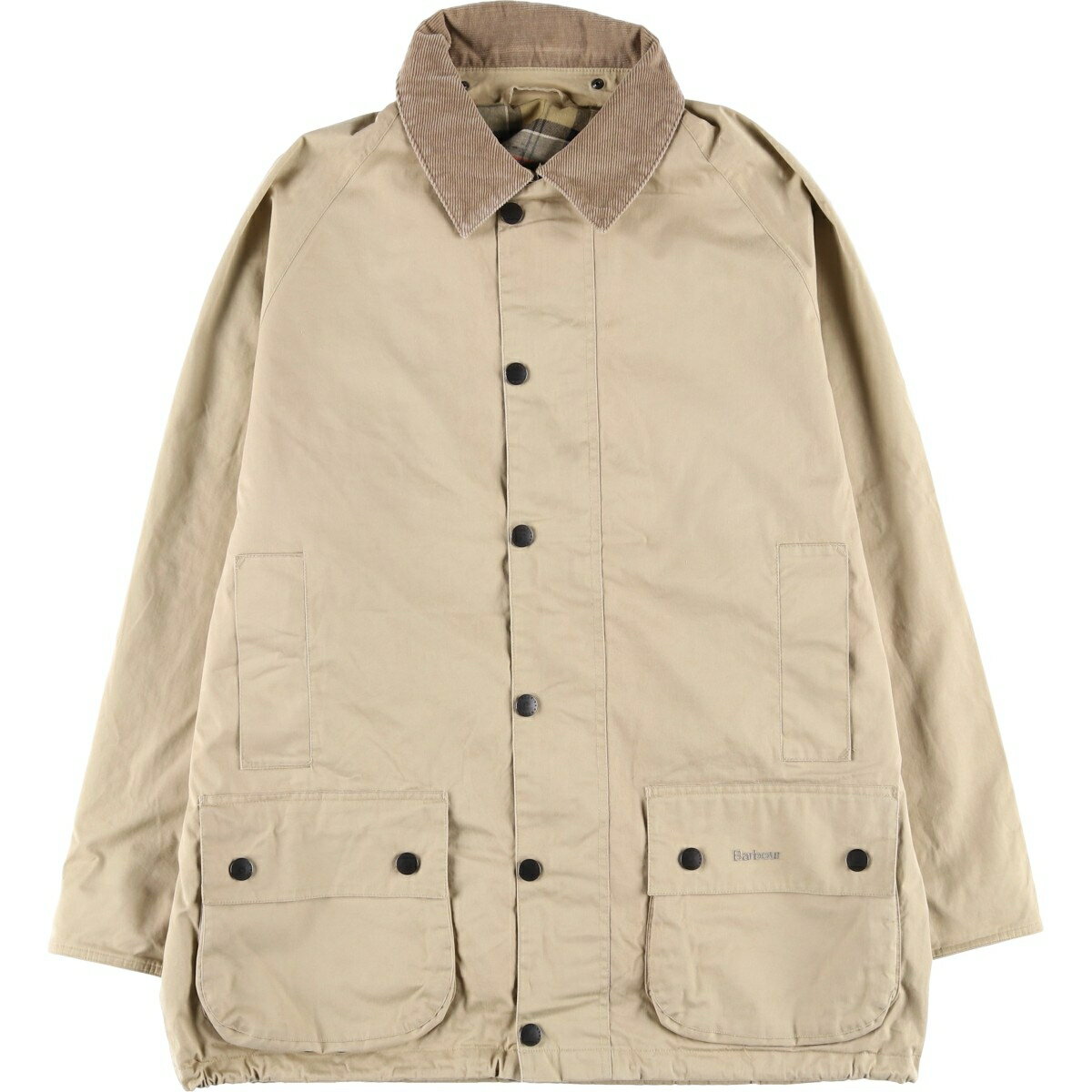 Rakuten - 古着 00'S~ バブアー Barbour LIGHTWEIGHT BEAUFORT 3ワラント コットンジャケット メンズL相当 /evb034082 【中古】 【260308】 ベージュ系 春秋冬